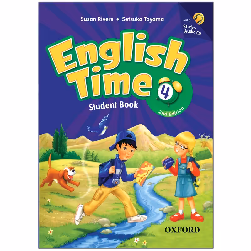 کتاب English Time 4 اثر Susan River and Setsoko Toyama انتشارات هدف نوین