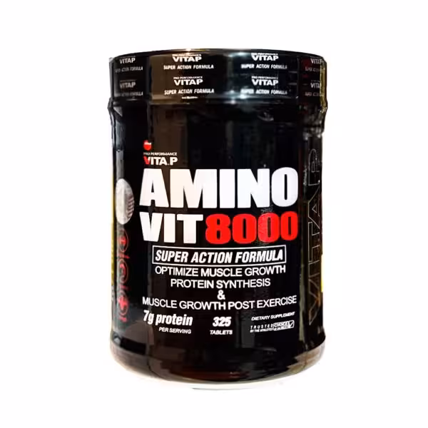 قرص آمینو ویت 8000 ویتاپیVitap Amino Vit 8000 Super Action Formula