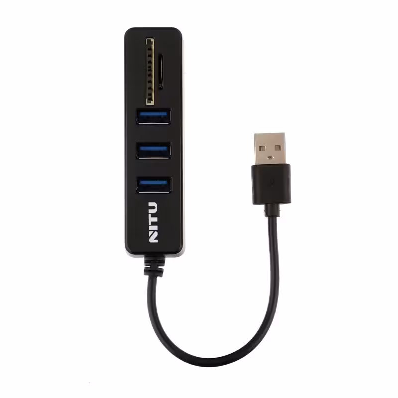 هاب 5 پورت نیتو مدل NITU NN27 5 IN 1 USB HUB