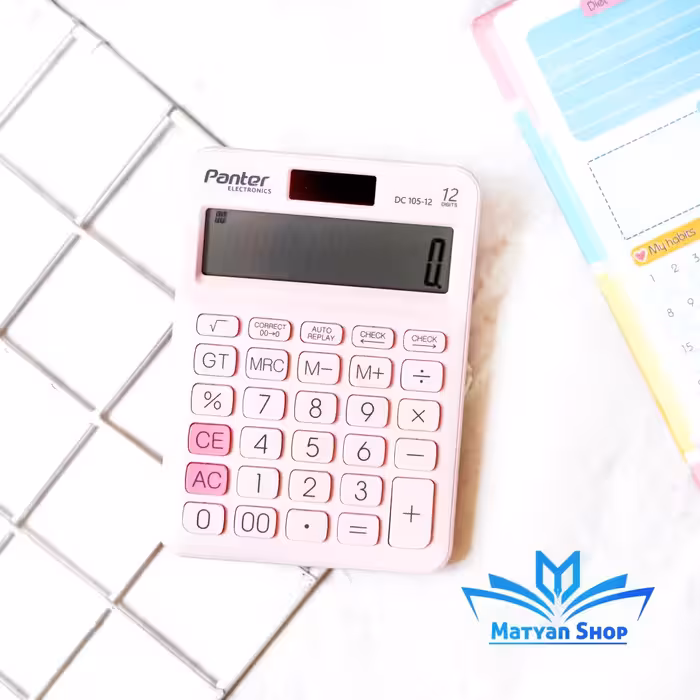 ماشین حساب سری رومیزی پنتر DC 105-12