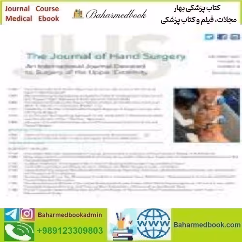The Journal of Hand Surgery Volume 46 Issue 1 to 12 2021 TRUE