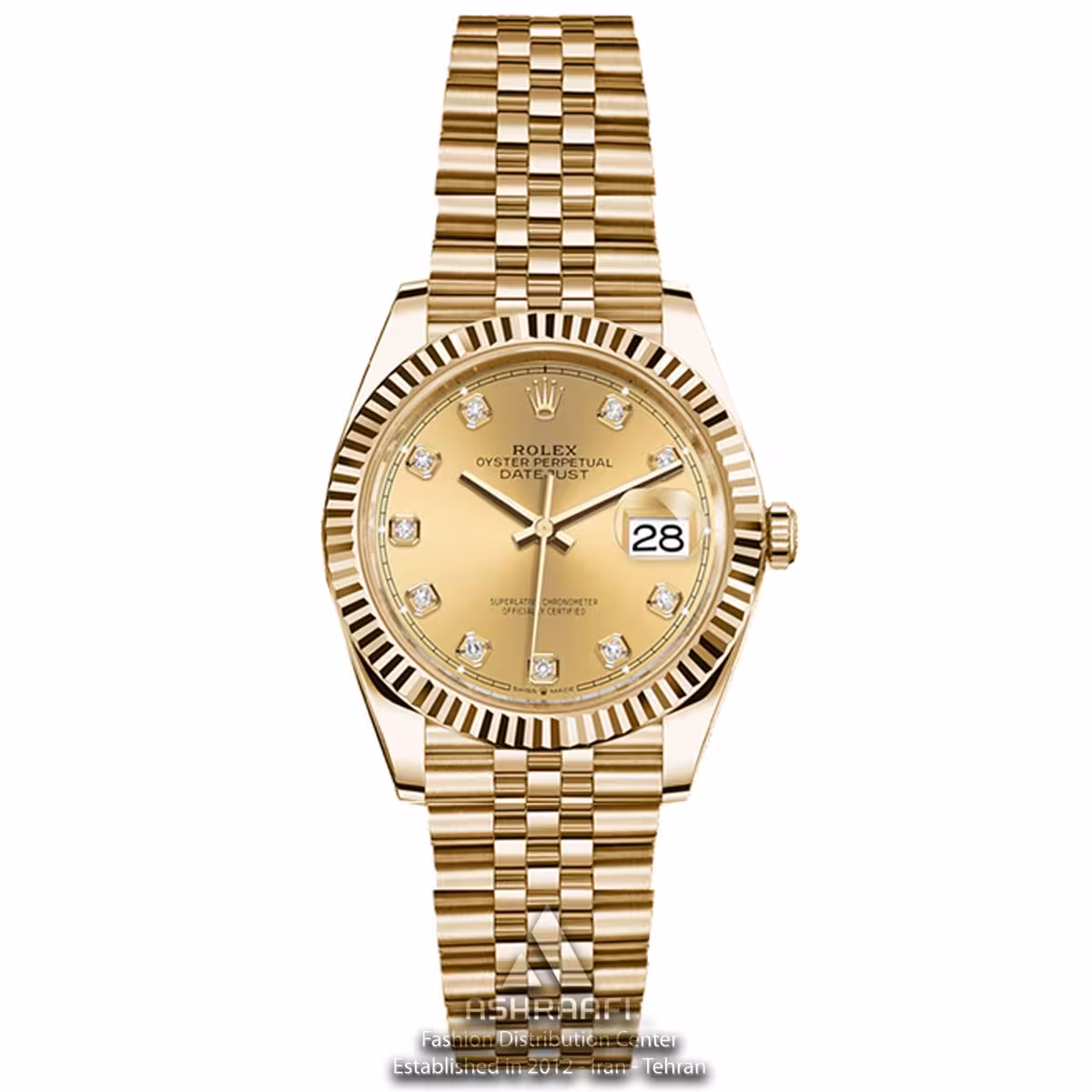 ساعت رولکس طلایی Rolex DateJust G20