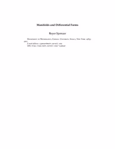 خرید و دانلود نسخه کامل کتاب Manifolds and Differential Forms