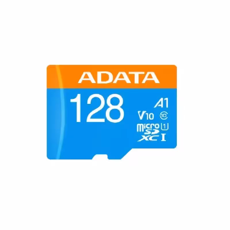 کارت حافظه میکرو اس‌دی ا‎ی‌دیتا مدل SDXC UHS-I V10 R100W25 با ظرفیت 128 گیگابایت به همراه آداپتور