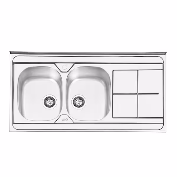 سینک ایلیا استیل روکار 1041