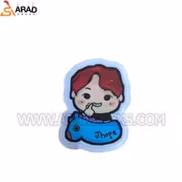 استیکر طرح بی تی اس