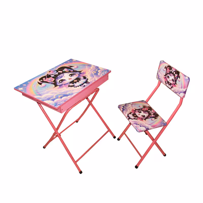 ست میز تحریر و صندلی میزیمو مدل کرومی کد 65 | چاوه