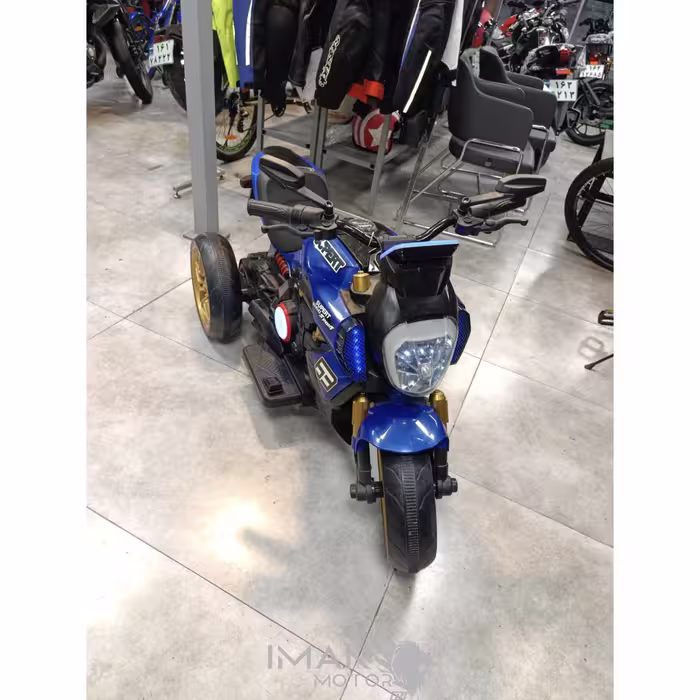 موتور شارژی (سه‌چرخه) دوکاتی آبی Ducati