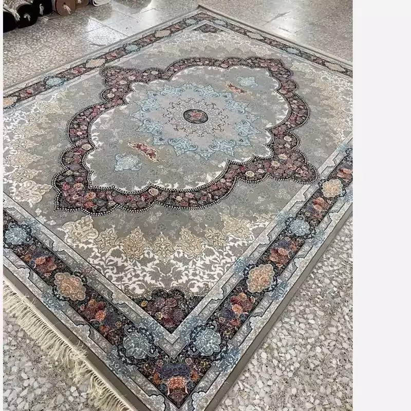 فرش ماشینی کاشان 700شانه اصلی طرح آروانافیلی9متری(باارسال رایگان)