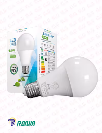 لامپ ال ای دی حبابی 12 وات رونیا مدل RA12
