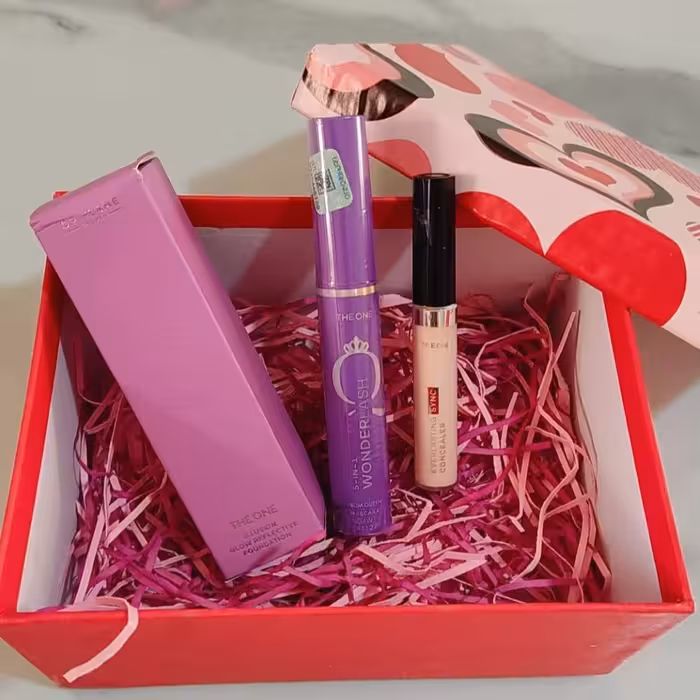 پک آرایشی اوریفلیم(کرم پودر اورلستینگ،ریمل کویین و کانسیلر اورلستینگ)