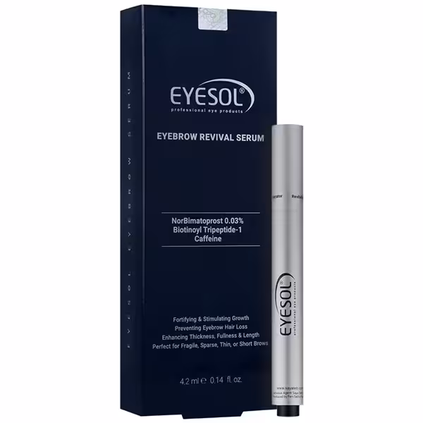 سرم تقویت کننده ابرو آیسول حجم 4٫2 میلی لیتر | Eyesol Eyebrow Revival Serum 42 ml
