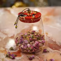 بانکه پیرکس درب پارچه ای بزرگ قرمز آسا