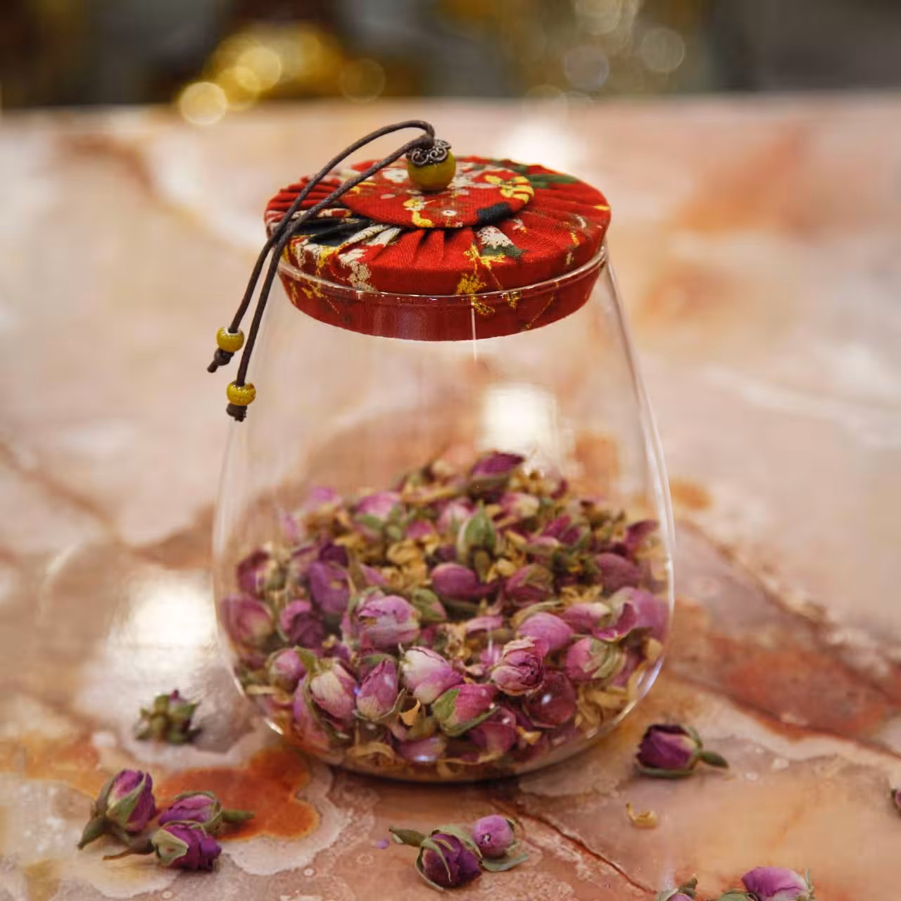 بانکه پیرکس درب پارچه ای بزرگ قرمز آسا