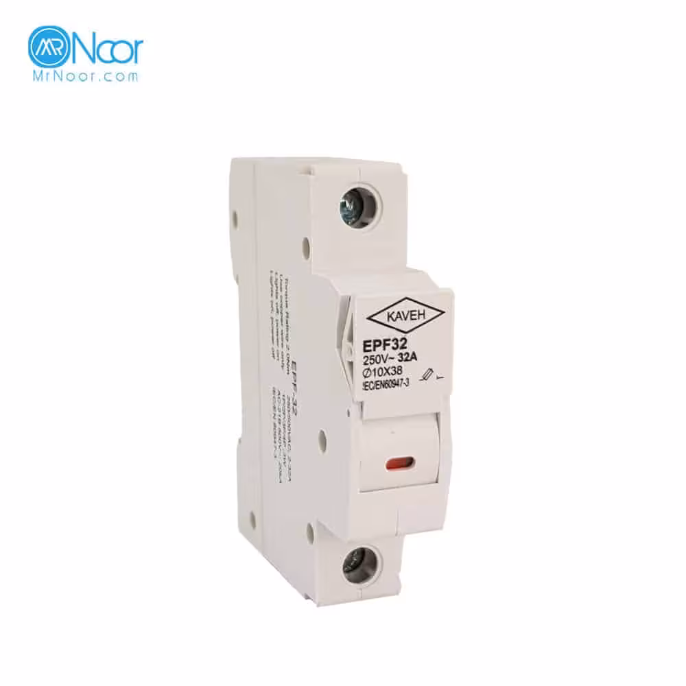 پایه سکسیونر فیوز ACسایز 38×10 تک پل کاوه - مستر نور
