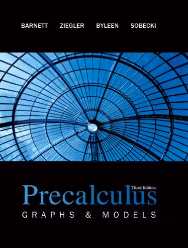 خرید و دانلود نسخه کامل کتاب Precalculus: Graphs &amp; Models, 3rd Edition