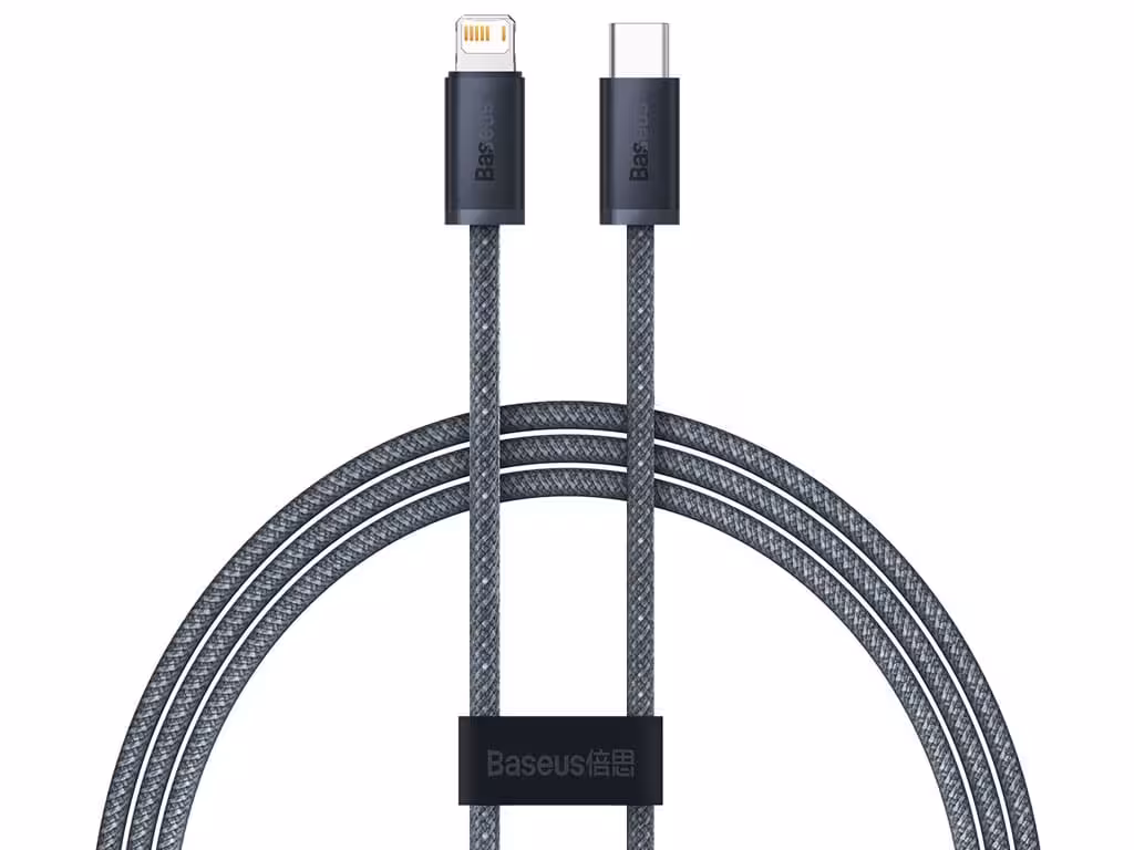 کابل تایپسی به لایتنینگ شارژ و دیتا بیسوس Baseus CALD000016 Dynamic Series Type-C to iP Fast Charging Data Cable 20W 1m