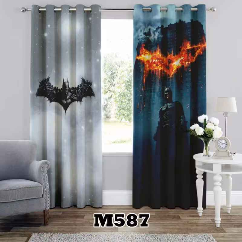 پرده سه بعدی طرح کودک