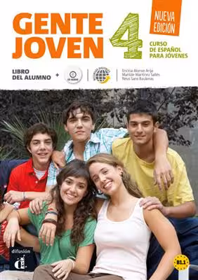 دانلود کتاب Gente joven 4 Nueva edicion Libro del alumno   MP3
