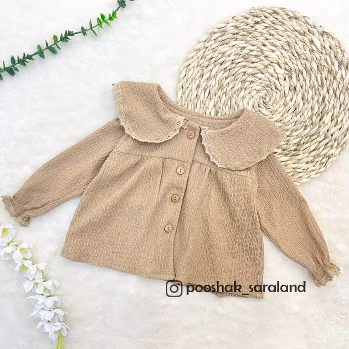 پیراهن ابر و بادی دخترانه