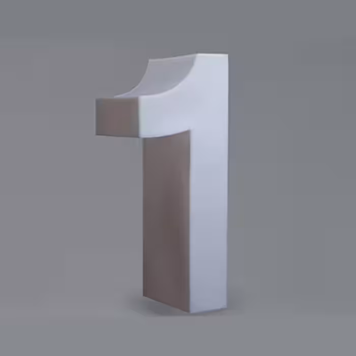 استند عدد 1 نورانی ارتفاع 100سانتیمتری LED