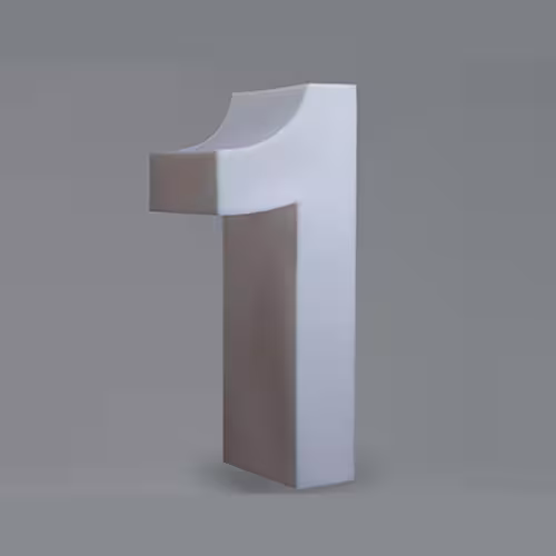 استند عدد 1 نورانی ارتفاع 100سانتیمتری LED
