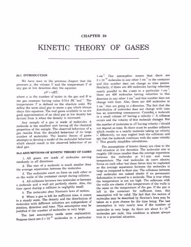 خرید و دانلود نسخه کامل کتاب HCV Chapter 24 Kinetic Theory of Gases Concepts of Physics H C Verma IIT JEE Part 2 various Engineering Entrance Exams