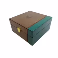 جعبه چوبی کادویی برای صنایع دستی طرح فیروزه کد BW5515