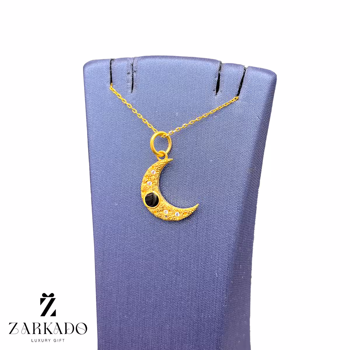 پلاک طلا هلال ماه کد P14407