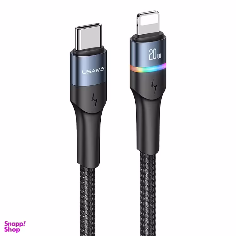 کابل تبدیل USB-C به لایتنینگ یوسمز مدل US-SJ538 طول 1٫2 متر