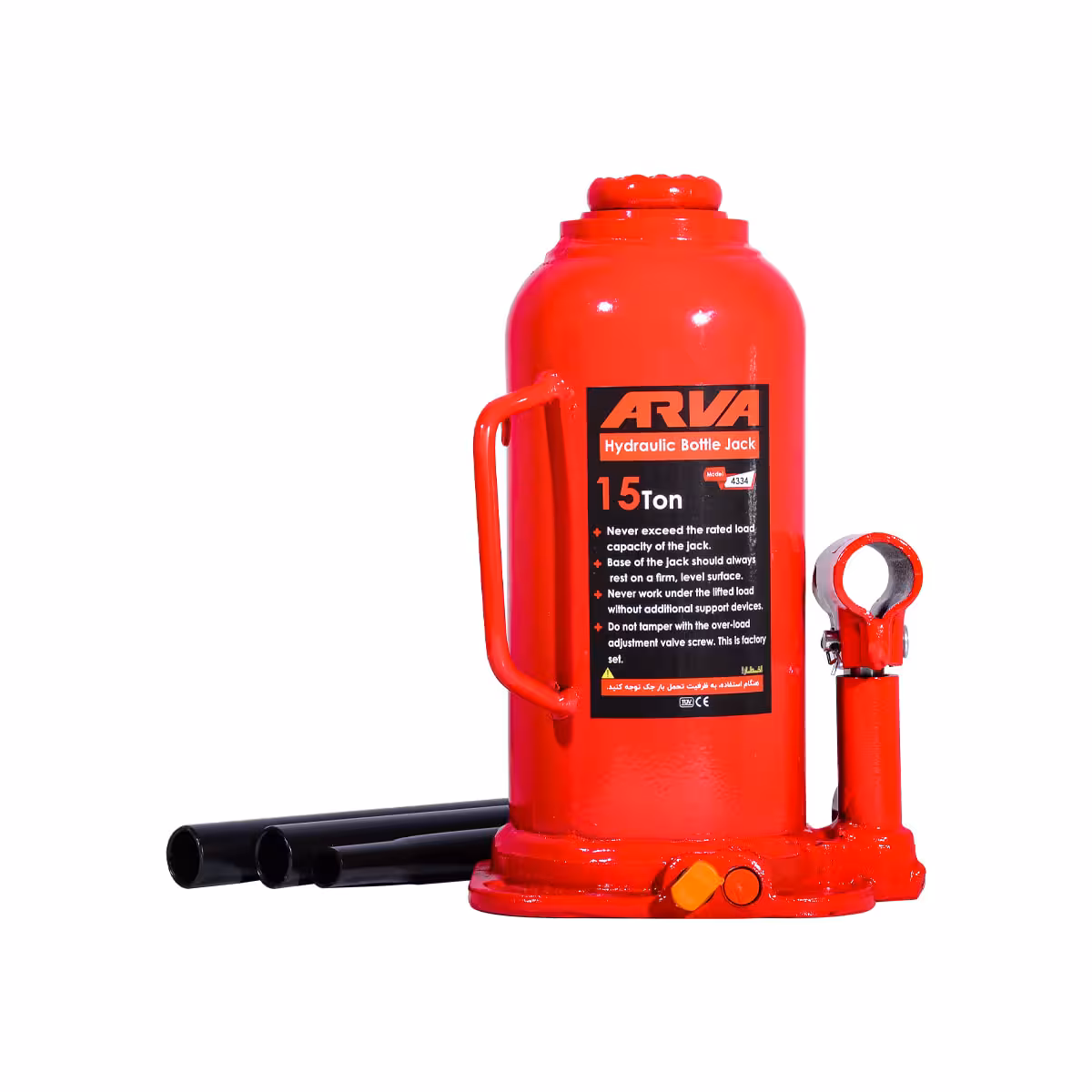 جک روغنی هیدرولیک 15 تن مدل 4334 آروا
