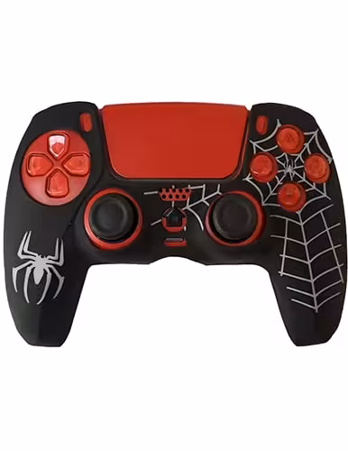روکش دسته PS5 طرح spider man مشکی