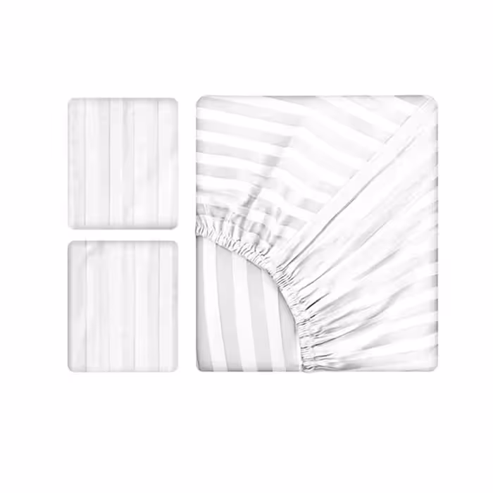 سرویس ملحفه خواب مدل هتلی کد 180 دونفره سه تکه کد4065