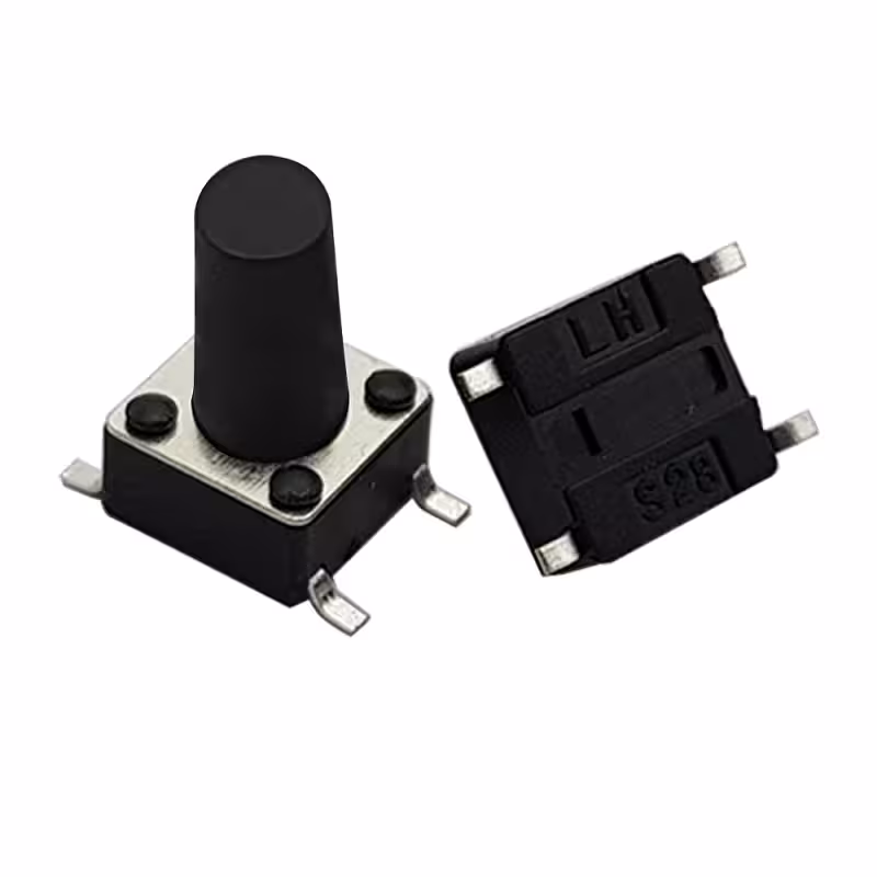 تک سوئیچ SMD چهار پایه 6x6x10