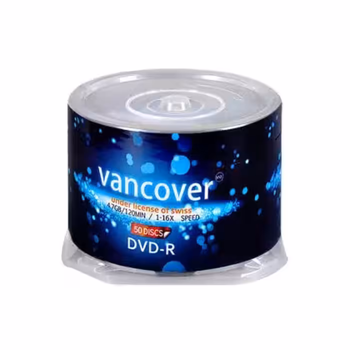 دی وی دی خام ونکوور 50 عددی Vancover DVD-R