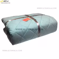 روتختی بهارخواب لومانا تمام پنبه دونفره 4تکه رنگ سرمه ای-سبزابی