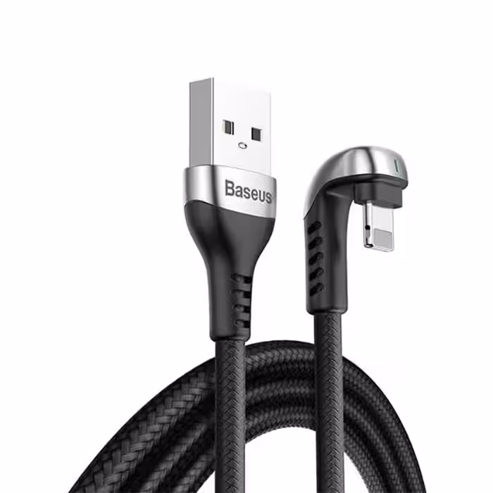 کابل تبدیل USB به لایتنینگ باسئوس گیمینگ با طول 2 متر مدل CALUX-B09
