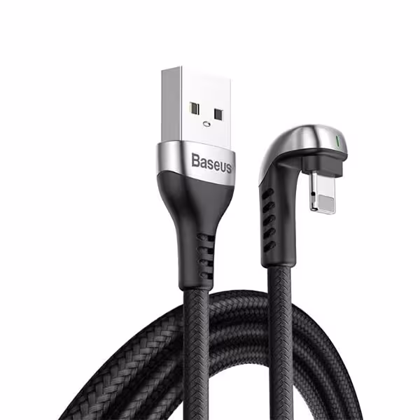 کابل تبدیل USB به لایتنینگ باسئوس گیمینگ با طول 2 متر مدل CALUX-B09