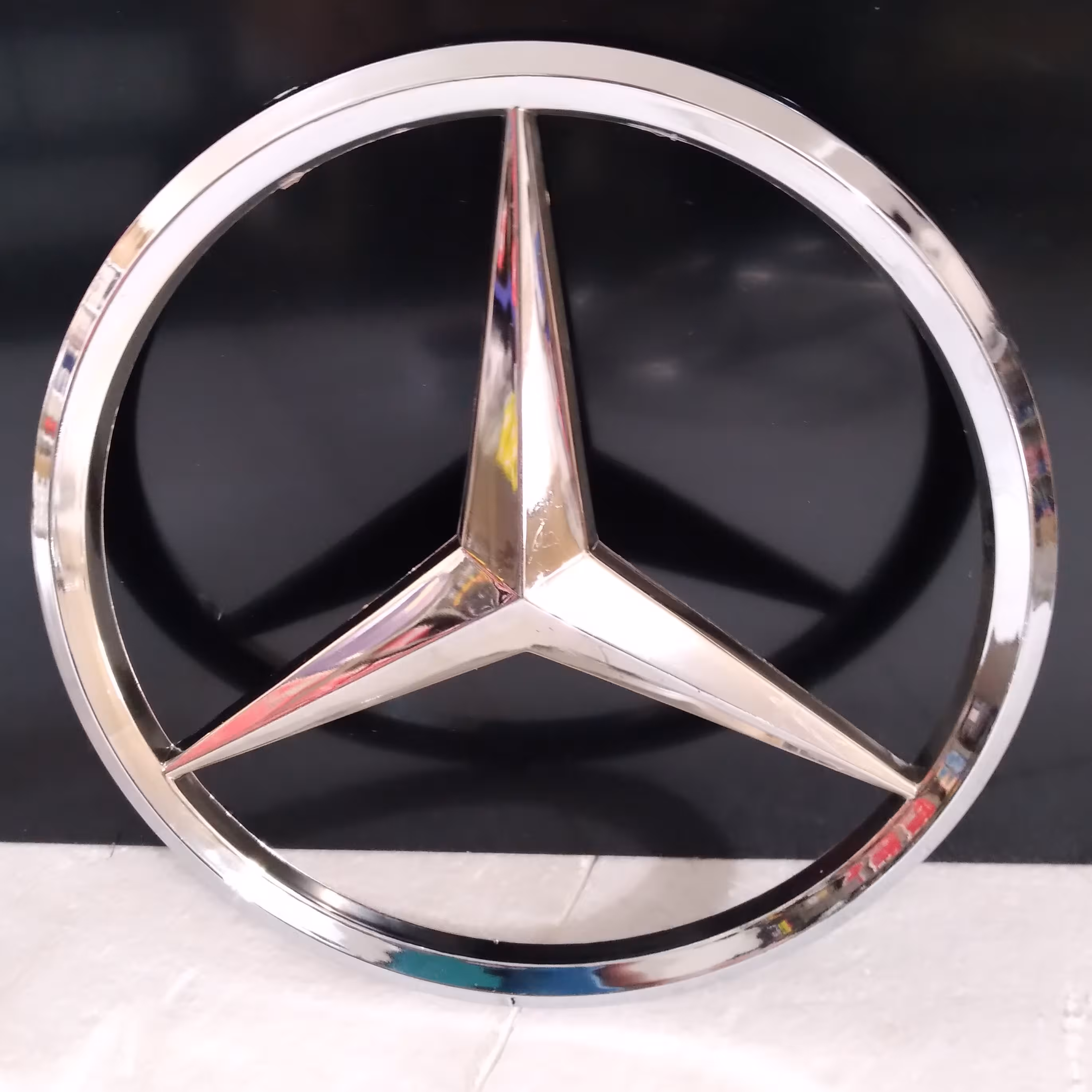 ستاره بنز جلو پنجره خاور جدید جنس لاکی درجه یک