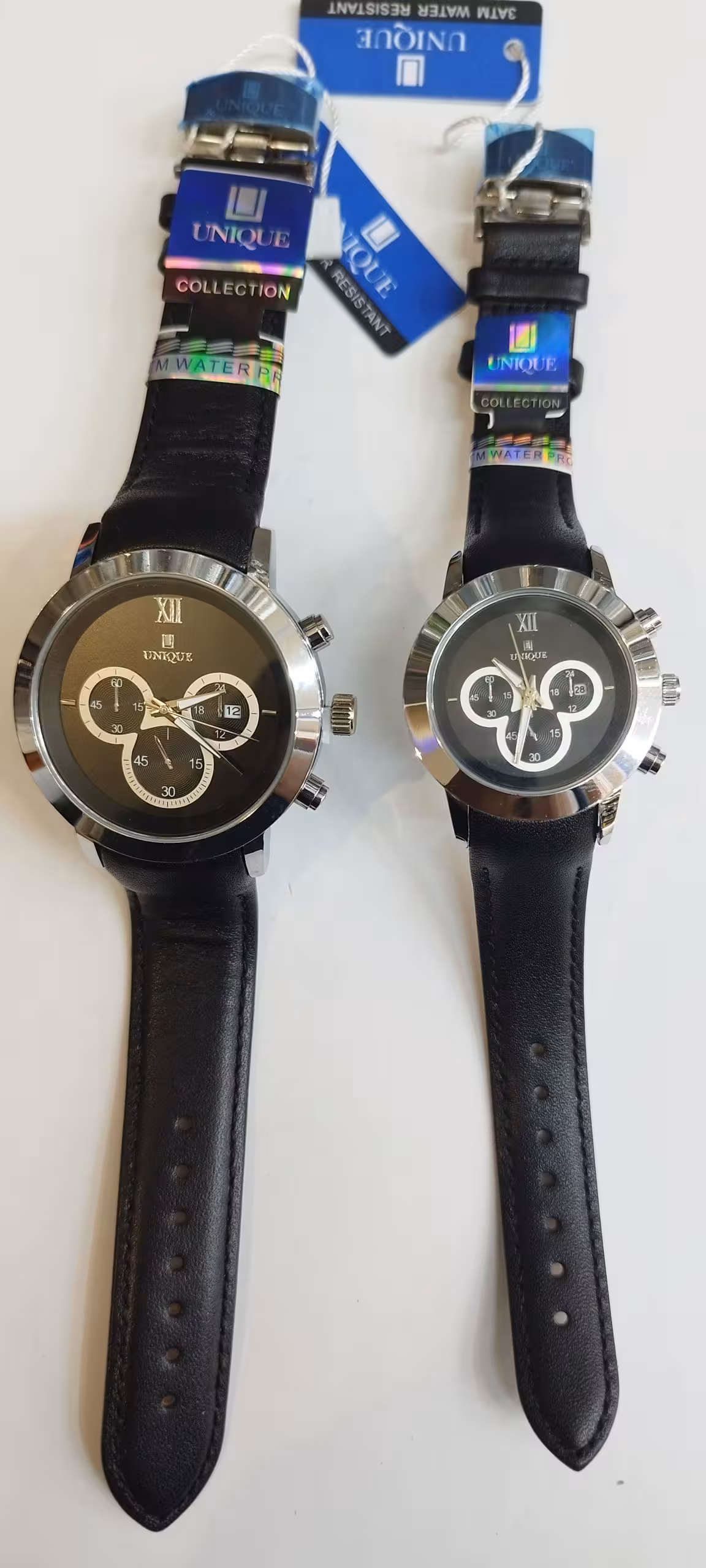 ساعت مچی ست یونیک فقل پروانه‌ی طرح سه موتور UNIQUE کد 6132