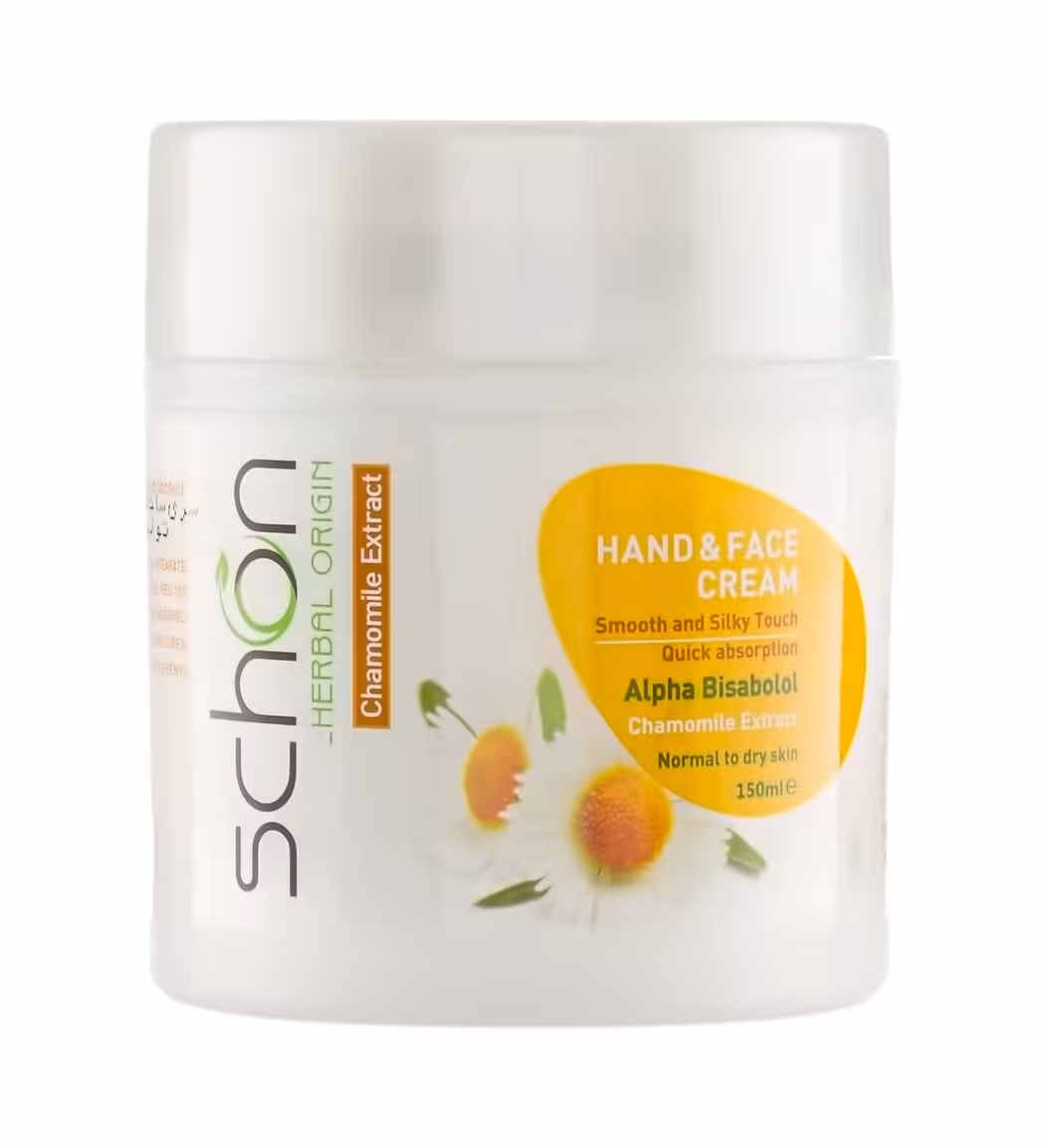 کرم دست و صورت بابونه شون مناسب پوست های معمولی و خشک 150 میلی لیتر
