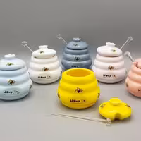 ظرف عسل خوری طرح کندو