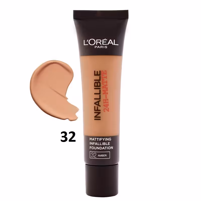 کرم پودر لورال سری Infallible 24H Matte شماره 32