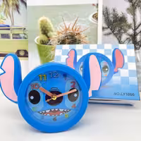 ساعت رومیزی و دیواری زنگ دار طرح استیچ