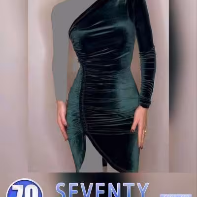 مخمل مدل پیراهن مخمل کش مجلسی کوتاه 050