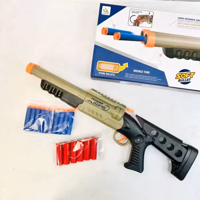 تفنگ دولول پوکه پران