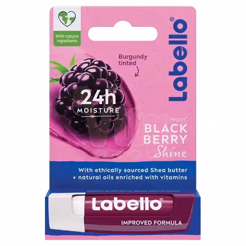 بالم لب لبلو Labello رنگی حاوی اسانس تمشک