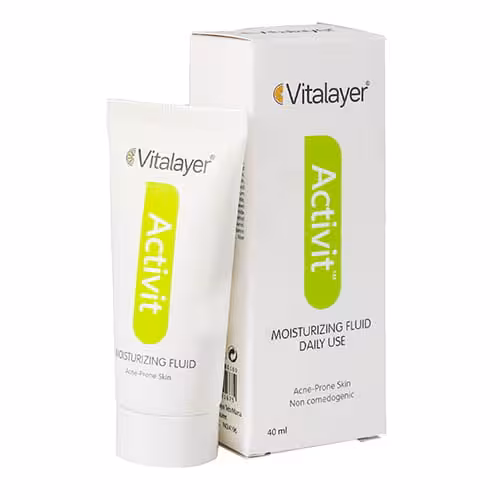 لوسیون فلوئید مرطوب کننده پوست چرب ویتالیر
