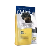 غذای خشک سگ بالغ نژاد کوچک مدل لایت برند Happy Dog هپی داگ وزن 4 کیلویی