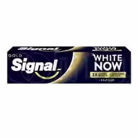 خمیردندان سفید کننده سیگنال گلد مدل white now 3x حجم 75 میل signal
